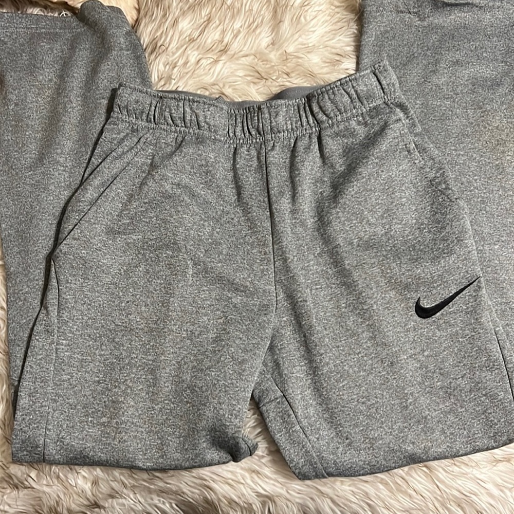 Boys size XL grey Nike joggers